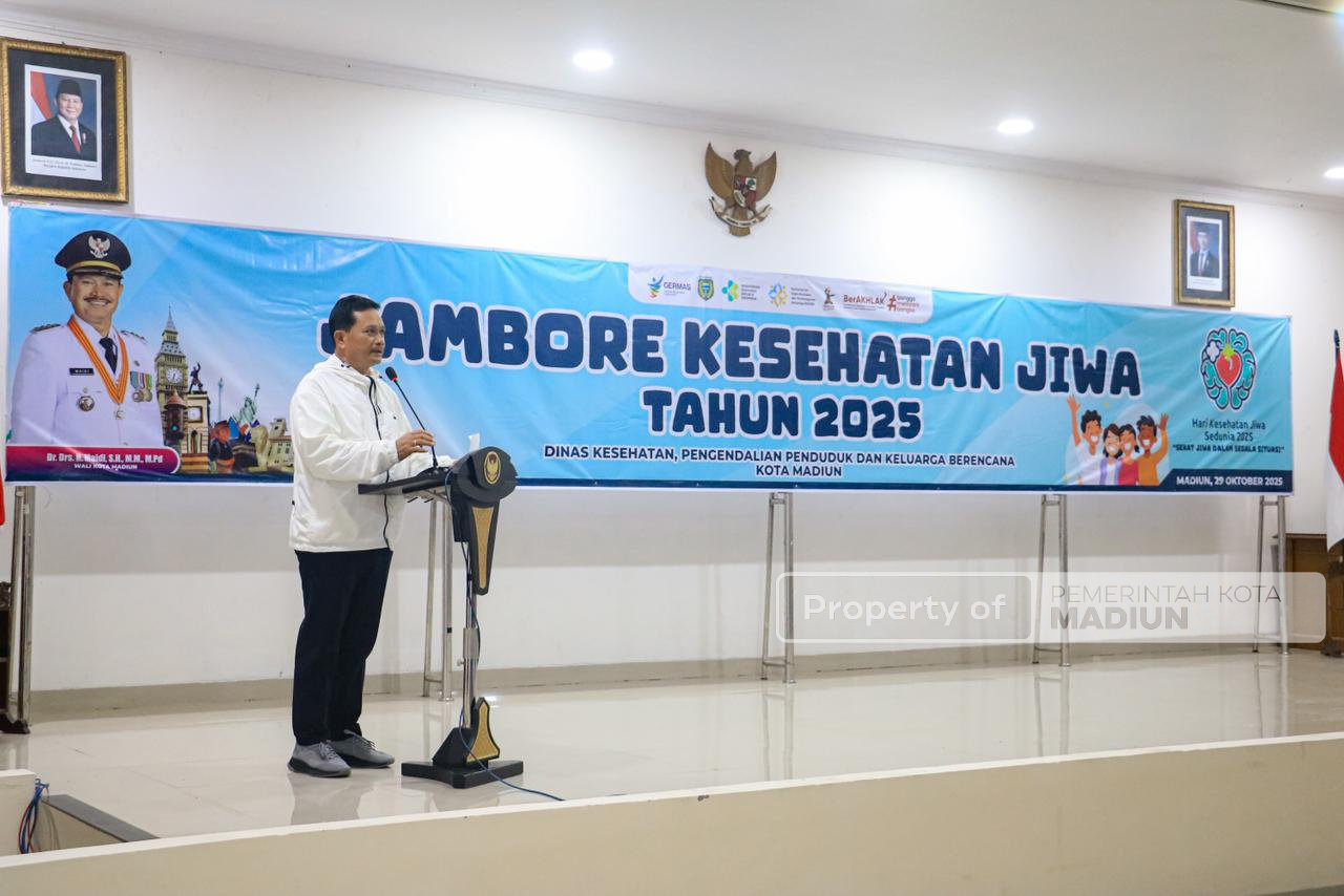 Hadiri Jambore Kesehatan Jiwa, Wali Kota Harap Warga Makin Peduli Sesama
