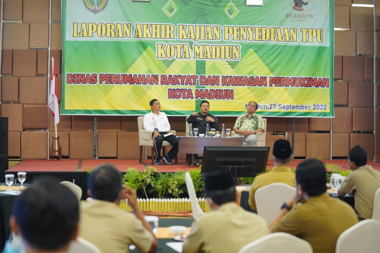 Gelar Rakor Kajian Penyediaan TPU Di Kota Madiun, Wali Kota Imbau OPD Gandeng Penyedia Jasa Makam Swasta