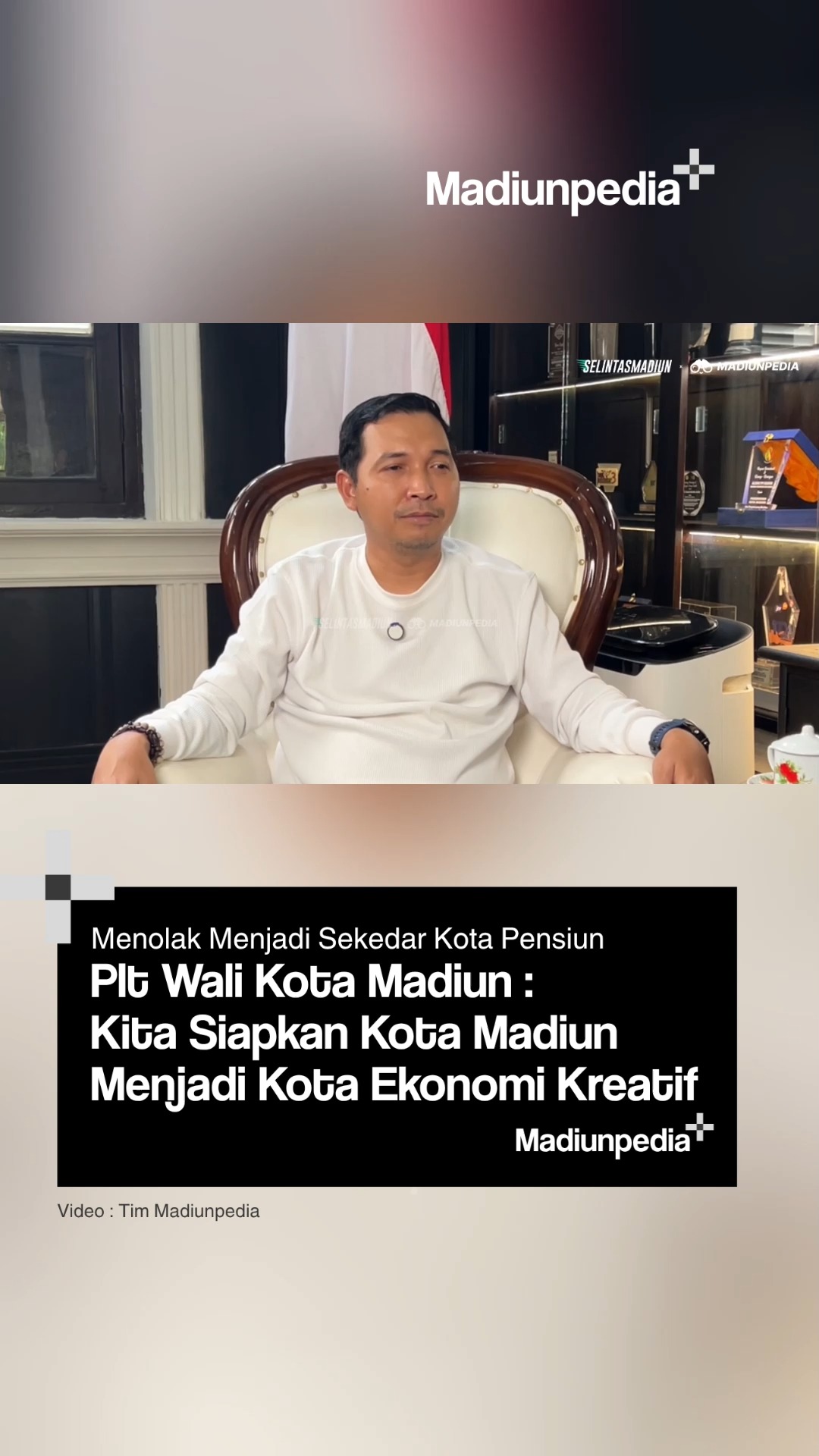 Menurut Mas Plt Wali Kota Madiun @masbaguspanuntun, Madiun ke depan diharapkan bukan hanya dikenal sebagai kota transit ...