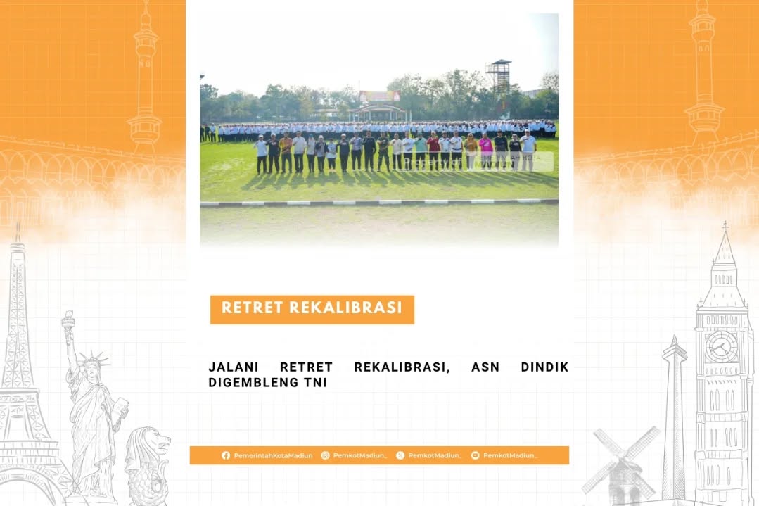 Jalani Retret Rekalibrasi, ASN Dindik Digembleng TNI Ratusan Aparatur Sipil Negara (ASN) Dinas Pendidikan (Dindik) Kota ...