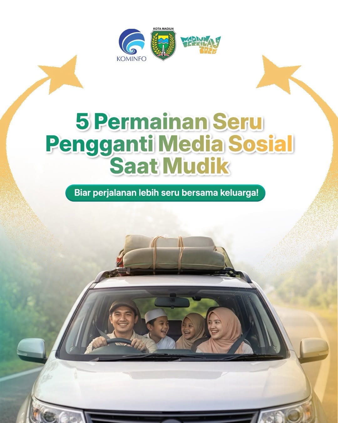 Perjalanan mudik bukan hanya soal sampai tujuan, tapi juga menikmati momen kebersamaan di sepanjang jalan 🚗✨ Biar perja...